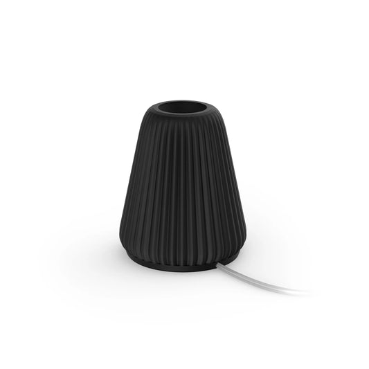 Cone table lamp for Lightguide bulbs (Black)