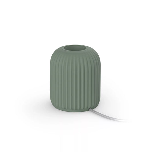 Dome table lamp for Lightguide bulbs (Sage)