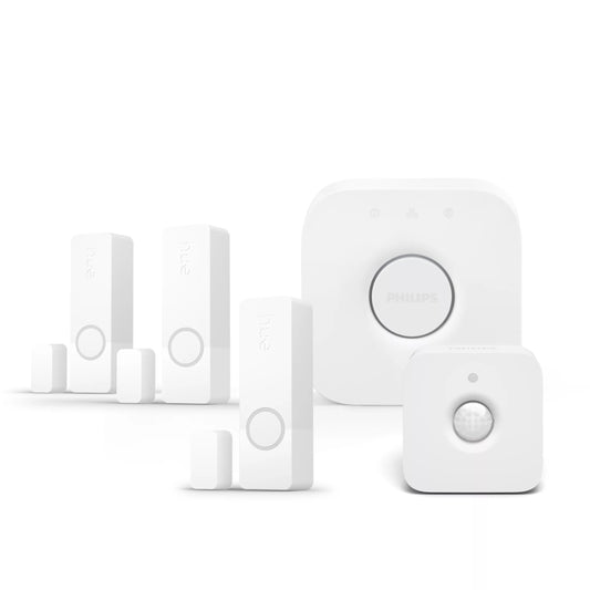 Bundle: 3x Secure contact sensors + 1x motion sensors + Bridge