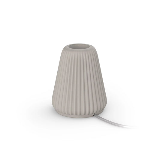 Cone table lamp for Lightguide bulbs (Sand)
