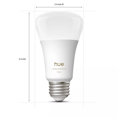 75W A19 2PACK- E26 smart bulbs